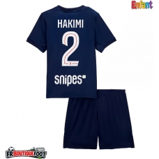 Maillot de foot Paris Saint-Germain Achraf Hakimi #2 Domicile vêtements enfant 2025-26 Manches Courtes (+ pantalon court)